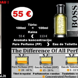 HUGO BOSS  BOSS.BOTTLED Kvepalai vyrams 100ml (PP) Pure Perfume Koncentruoti kvepalai