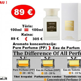 TOM FORD SOLEIL BLANC 100ml (PP) Pure Perfume Nišiniai Koncentruoti Kvepalai Moterims ir vyrams (UNISEX)