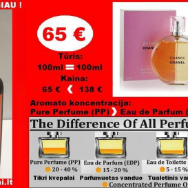 CHANEL CHANCE 100ml Koncentruoti Kvepalai Moterims (PP) Pure Perfume
