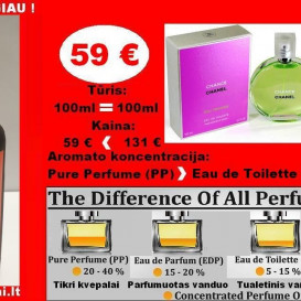CHANEL CHANCE EAU FRAICHE Koncentruoti Kvepalai Moterims 100ml (PP) Pure Perfume