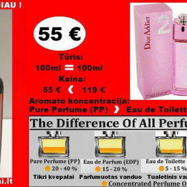 DIOR ADDICT 2  100ml (PP) Pure Perfume Koncentruoti Kvepalai Moterims