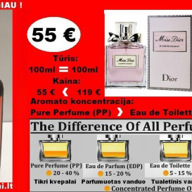 DIOR MISS DIOR BLOOMING BOUQUET Koncentruoti Kvepalai Moterims 100ml (PP) Pure Perfume