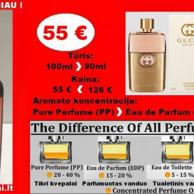 GUCCI GUILTY POUR FEMME Koncentruoti  Kvepalai Moterims 100ml (PP) Pure Perfume