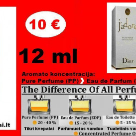 "DIOR" J‘ADORE Kvepalai Moterims 12ml (Parfum) Pure Perfume