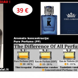DOLCE & GABBANA K Kvepalai Vyrams 100ml Pure Perfume (PP)