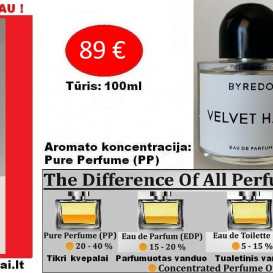 BYREDO VELVET HAZE Nišiniai Kvepalai Moterims ir Vyrams (UNISEX) 100ml (PP) Pure Perfume