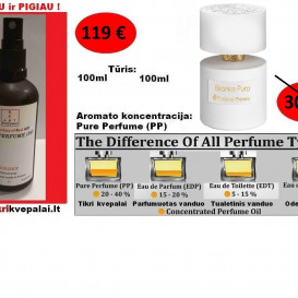 TIZIANA TERENZI BIANCO PURO Nišiniai Kvepalai Moterims ir Vyrams (UNISEX) 100ml (PP) Pure Perfume
