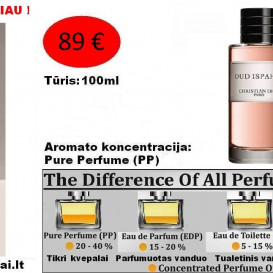 DIOR OUD ISPAHAN Nišiniai Unisex Kvepalai Moterims ir Vyrams 100ml (PP) Pure Parfum koncentruoti kvepalai