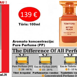 TOM FORD BITTER PEACH Nišiniai koncentruoti Kvepalai Moterims  ir Vyrams (UNISEX) 100ml (PP) Pure Parfum