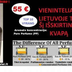 BER'ART PERFUMES EXTRAIT DE PARFUM FOR MEN 100ml (PP) Pure Perfume Koncentruoti Kvepalai Vyrams