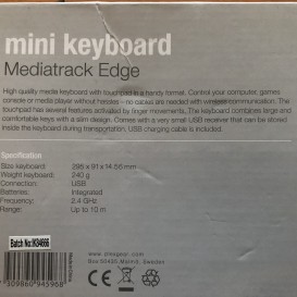mini keyboard mediatrack edge