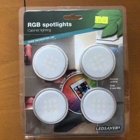 RGB spotlights