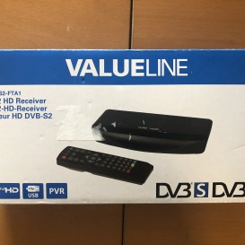 Valueline DVBS2 HD receiver