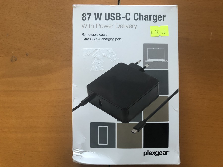 PlexGear USB-C PD Charger 87 W Charger with power delivery