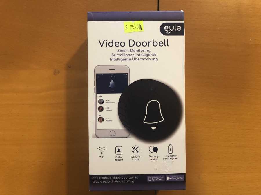 Eule video doorbell smart monitoring