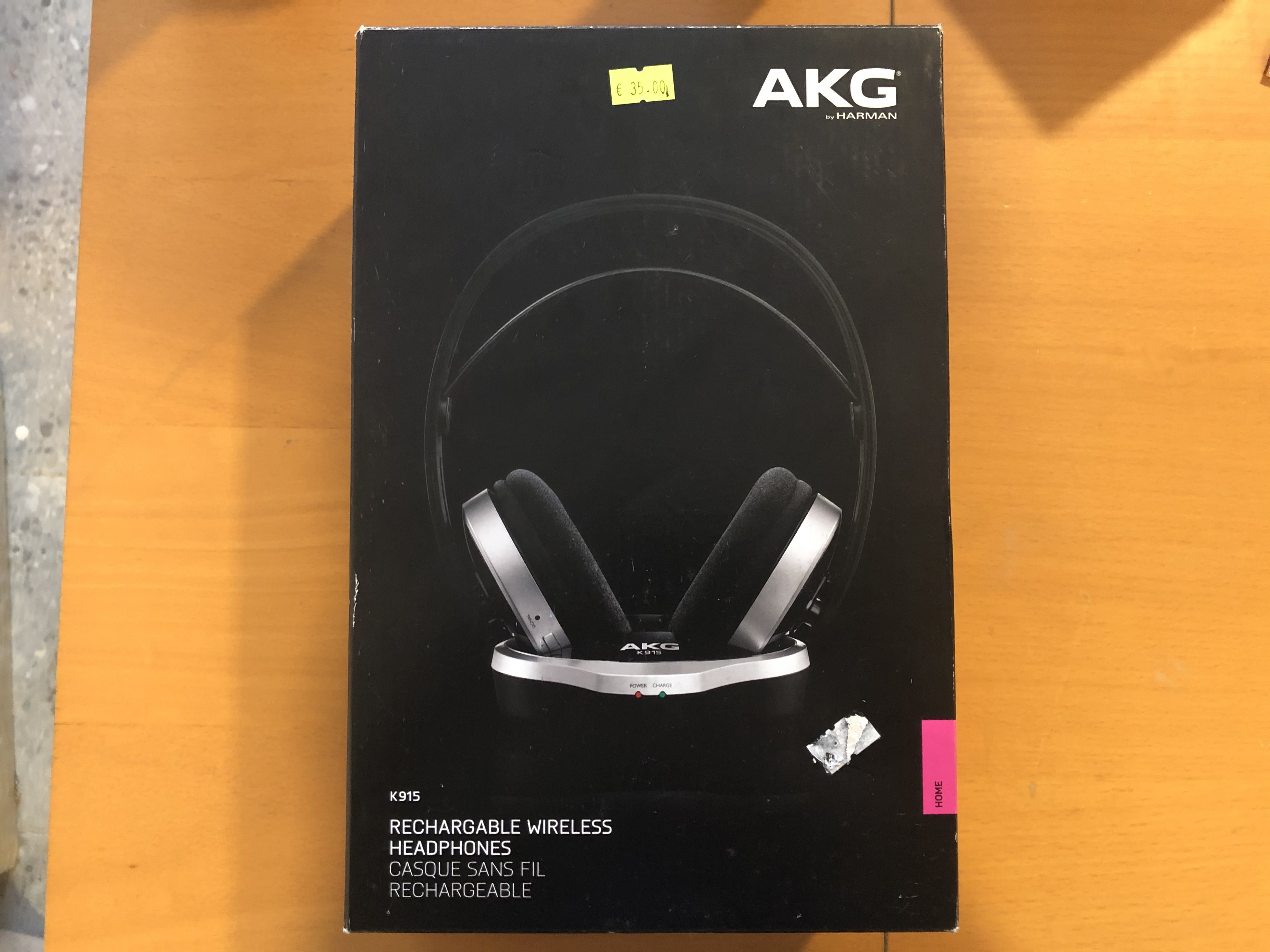 Melodrama Rook onvergeeflijk AKG K 915 Stereo Surround Wireless Headphones