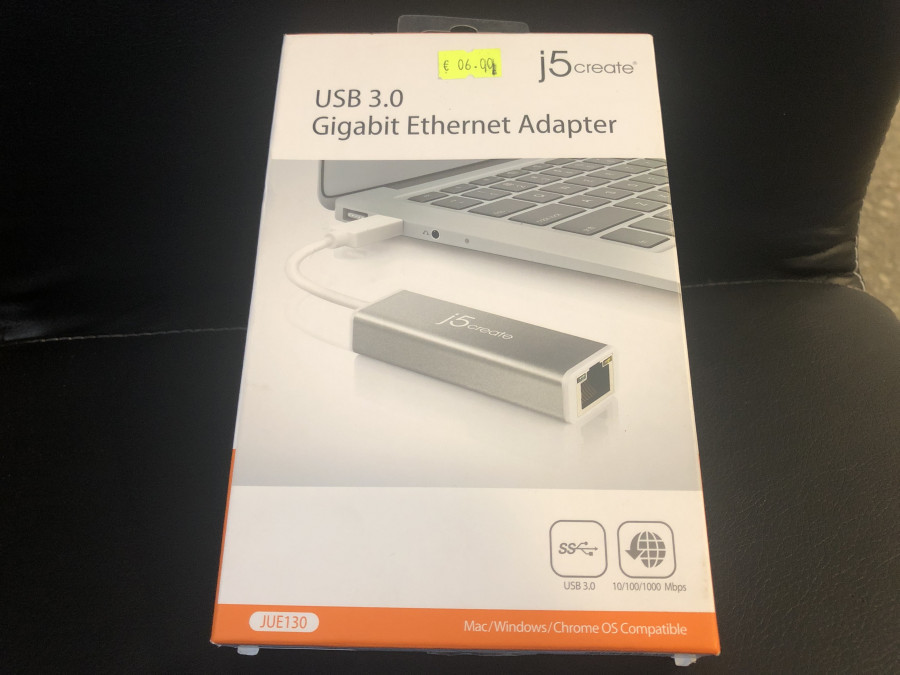 USB 3.0 interneto pajungimas per adapteri