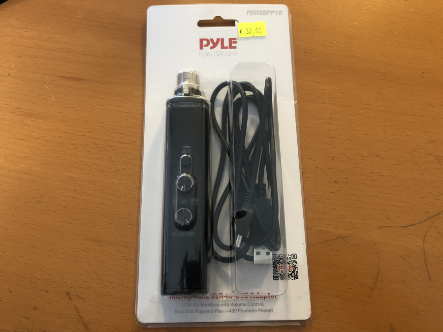microphone xlr-to-usb adapter psb 10