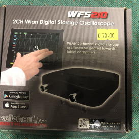 WFS210 - PC Oscilloscope 2x10MHz 10 MSPS, Velleman