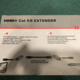 Goobay 60822-GB HDMI Cat 5/6 Extender distance Up to 60m
