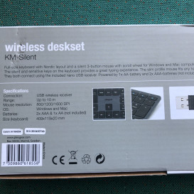 wireless deskset km-silent