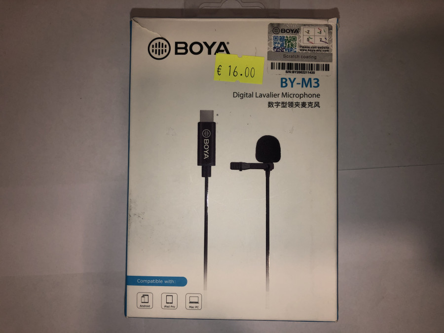 „Boya by-m3“ skaitmeninis mikrofonas