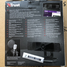 „Trust GXT 1160 Vero“ stilinga „Full HD 1080p“ internetinė kamera su įmontuotu mikrofonu