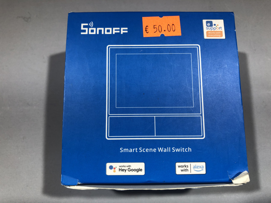 Sonoff NSPanel išmanioji Wifi 2 kanalų namų valdymo panelė
