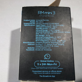 Universalus „BroadLink RM Mini3 Black Bean“ nuotolinio valdymo pultas