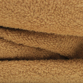Frotinė paklodė su guma (ruda)