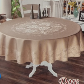 Turkiška žakardinė staltiesė  Verolli "Dore" balta