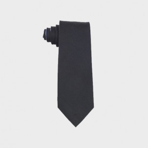 Kaklaraištis Tommy Hilfiger Men's Black Oxford Solid