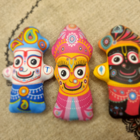 Vaikiškos dievybės "Jagannatha Baladeva Subhadra" (M dydis)
