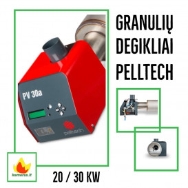 D0001 Granulių degiklis Pelltech PV20a(15-30 kW)