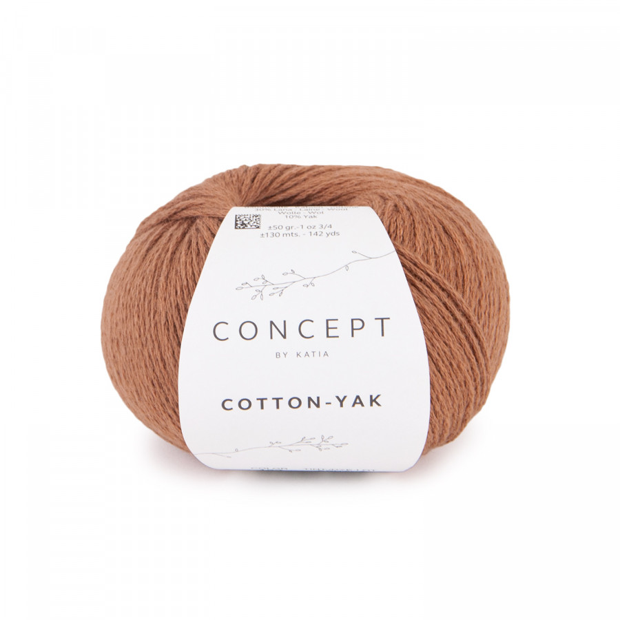 Cotton-Yak Copper brown