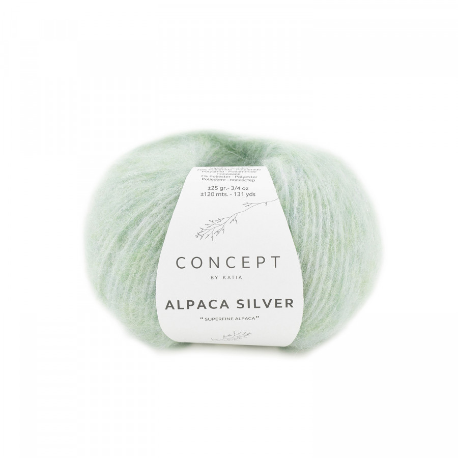 Alpaca silver Whitish green-Silver (Nr. 269)