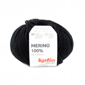 Merino 100% Black (Nr. 2)