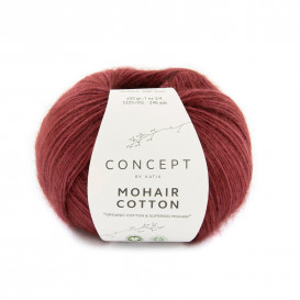 MOHAIR COTTON Red
