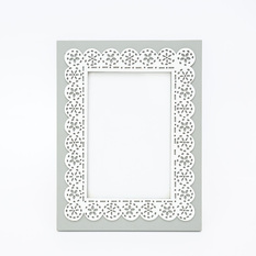 Pilkas dekoruotas rėmelis (RM-15)