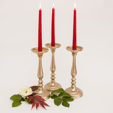 Metalinė  žvakidė dviejų tipų žvakėms (Ž-32)