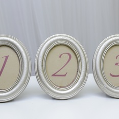 Ovalūs perlamutro spalvos rėmeliai (RM-7)