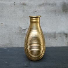 Įvairios lašo formos aukso spalvos vazelės (Vv-11)