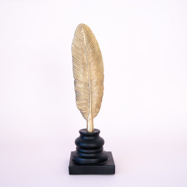 Dekoratyvinė auksinė plunksna (D-22)