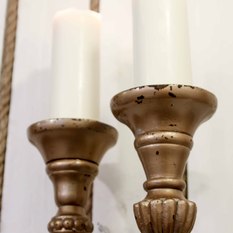 Klasikinė medinė žvakidė (Ž-9)
